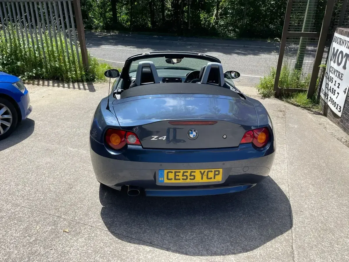 Usado BMW Z4 2005 Azul Descapotable
