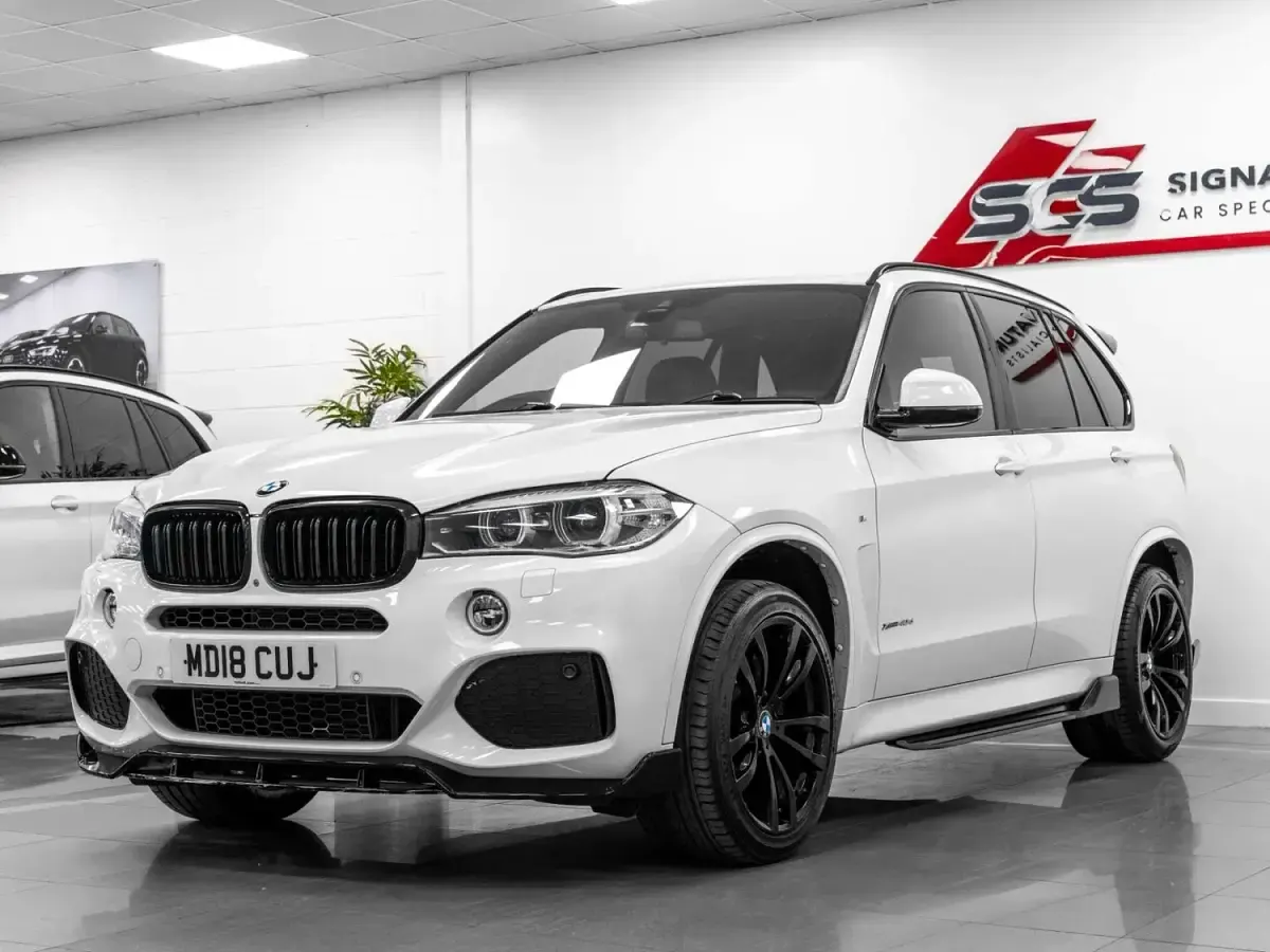 Used BMW X5 M Sport 313 HP (230 kW) 2018 White SUV