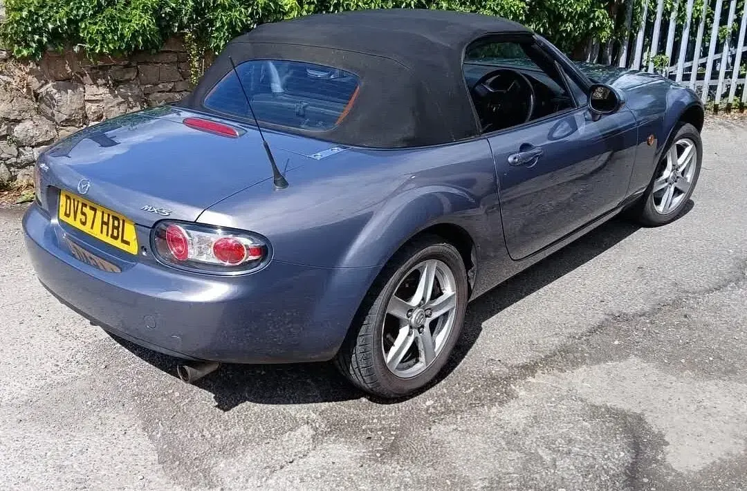 Used Mazda MX5 126 HP (92 kW) 2007 Grey Cabriolet
