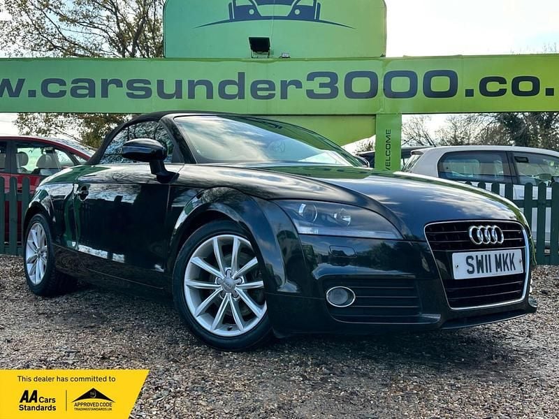 Black Used 2011 Audi TT Sport Cabriolet | £5,650 (Fair price) - Image 1/4