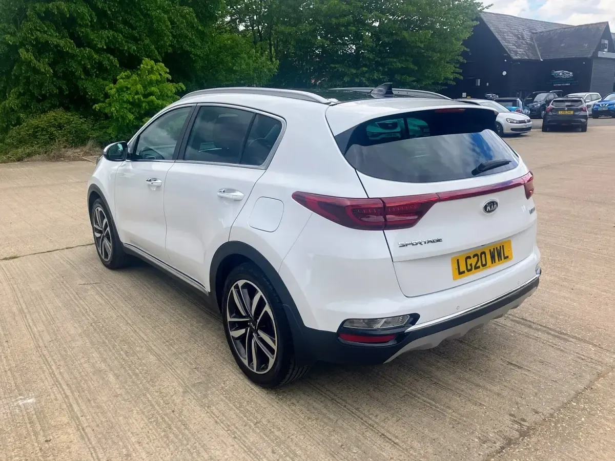 Used Kia Sportage 134 HP (98 kW) 2020 White SUV
