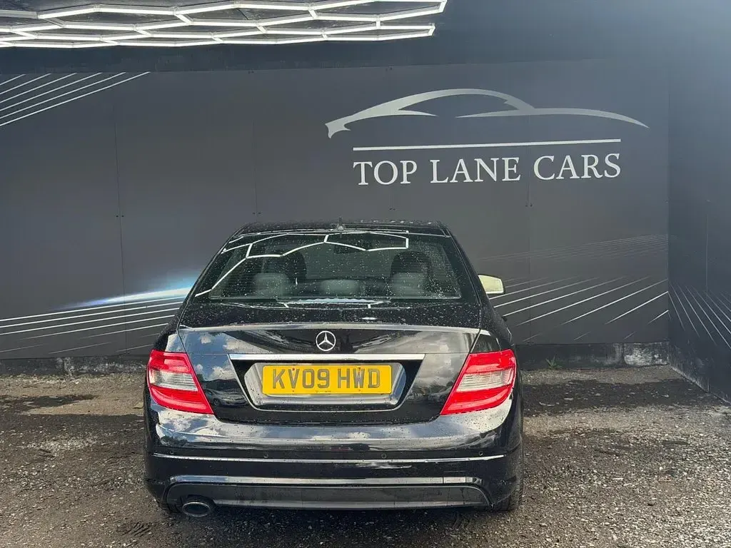 Used Mercedes C220 2009 Black Sedan