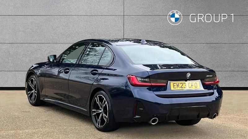 Used BMW 320 M Sport 184 HP (135 kW) 2023 Blue Sedan
