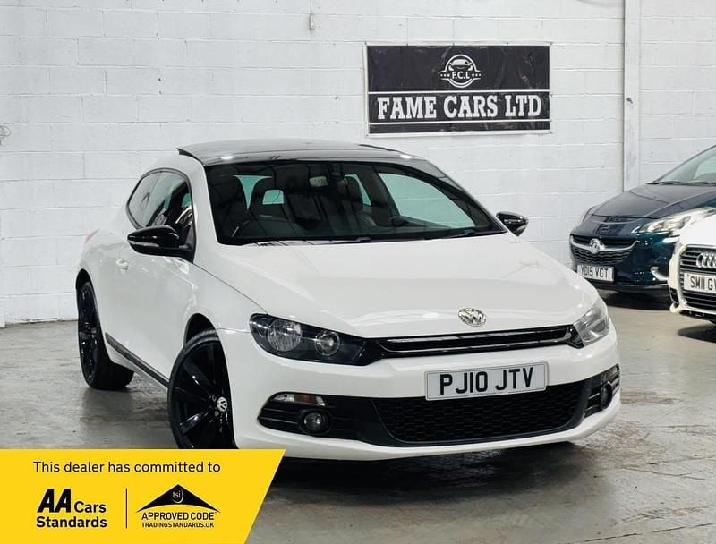 White Used 2010 VW Scirocco GT Coupe | £3,500 (A bit pricey) - Image 1/3