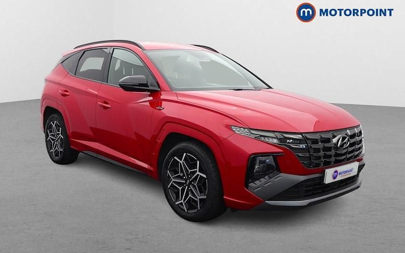 Red Used 2023 Hyundai Tucson N Line SUV | £20,999 (A bit pricey) - Image 1/4