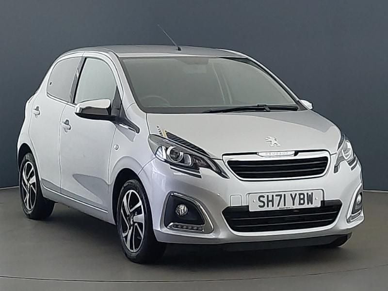 Silver Used 2021 Peugeot 108 Collection Hatchback | £9,498 (Fair price) - Image 1/4