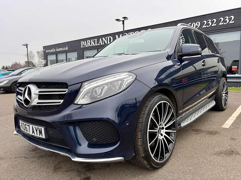 Used Mercedes GLE250 AMG line 2018 Blue Estate