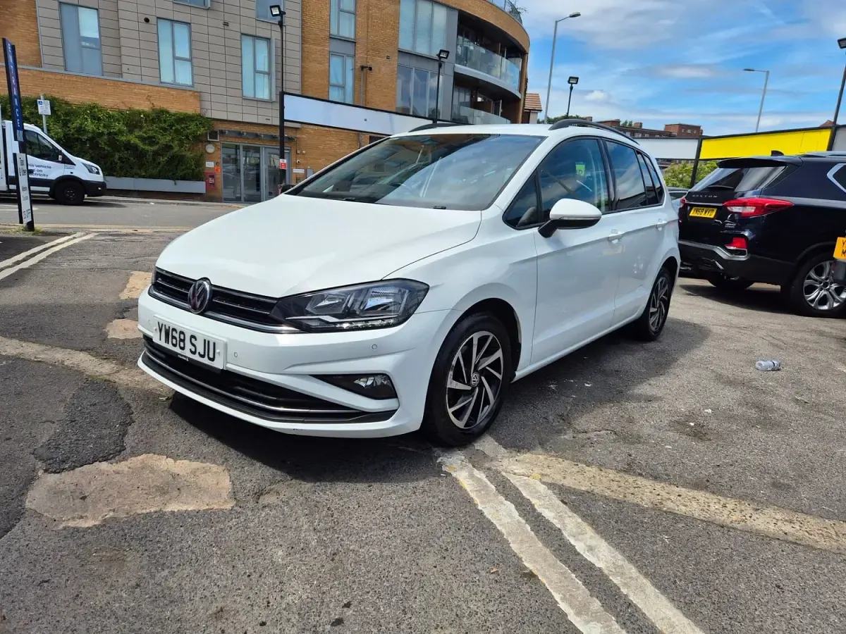 Used VW Golf Sportsvan Match 2019 White MPV