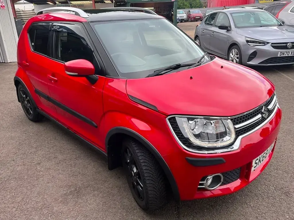 Used Suzuki Ignis SZ5 90 HP (66 kW) 2018 Red SUV