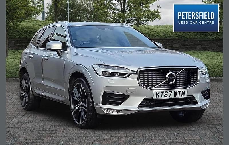 Silver Used 2018 Volvo XC60 R-Design Pro SUV | £18,490 (Good price) - Image 1/4