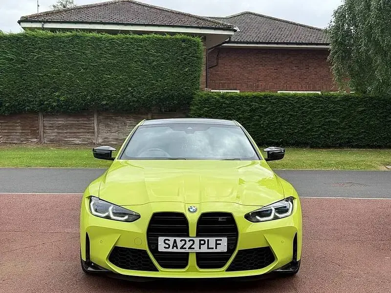 Used BMW M4 Competition Edition 510 HP (375 kW) 2022 Yellow Coupe