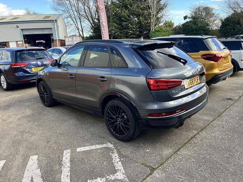 Used Audi Q3 Black Edition 150 HP (110 kW) 2018 Grey SUV