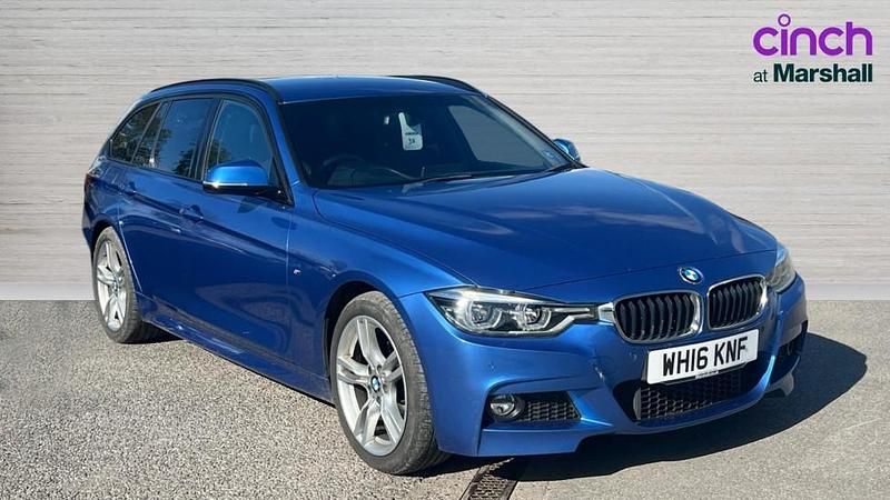Used BMW 320 M Sport 184 HP (135 kW) 2016 Blue Estate