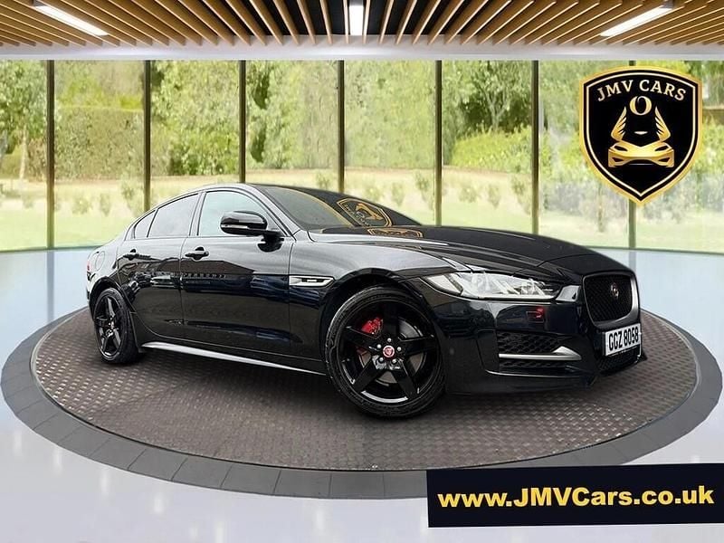 Used Jaguar XE R-Sport 180 HP (132 kW) 2017 Black Sedan