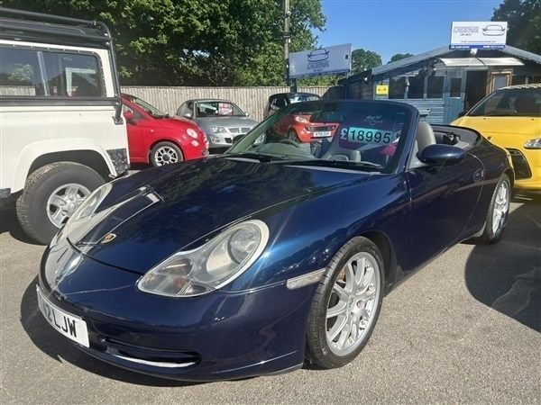 Blue Used 1999 Porsche 911 Carrera Cabriolet Cabriolet | £17,995 - Image 1/1