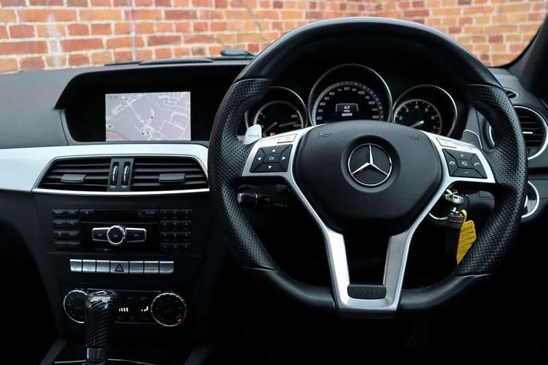 Used Mercedes C63 AMG AMG 2013 Silver Sedan