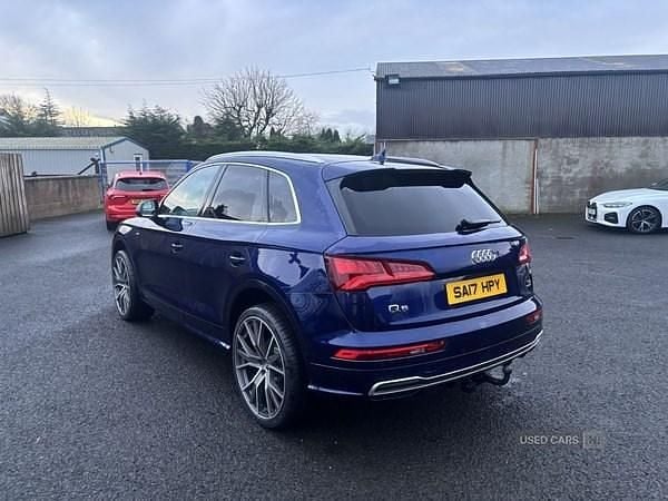 Used Audi Q5 S-Line 190 HP (139 kW) 2017 Blue SUV