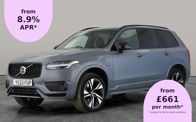 Grey Used 2022 Volvo XC90 R-Design SUV | £40,396 (Good price) - Image 1/3