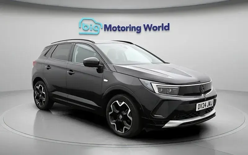 Used Vauxhall Grandland X Ultimate 131 HP (96 kW) 2024 Black SUV