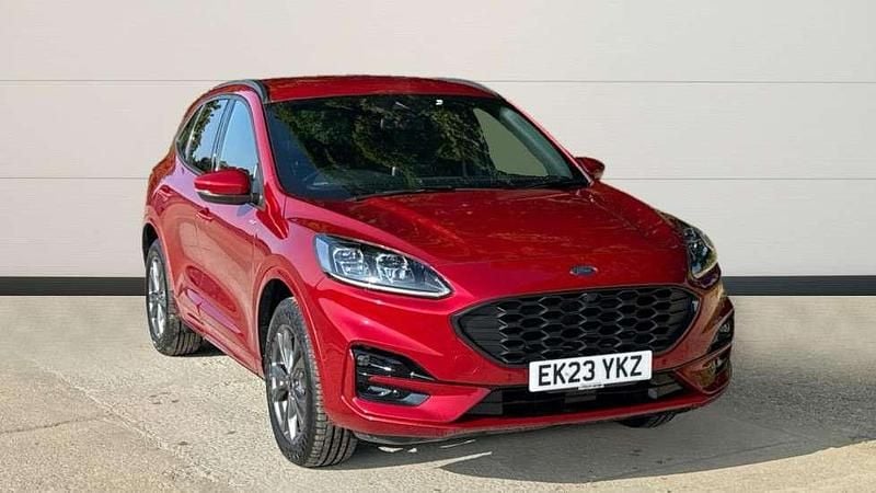 Red Used 2023 Ford Kuga ST-Line SUV | £20,599 (Good price) - Image 1/4