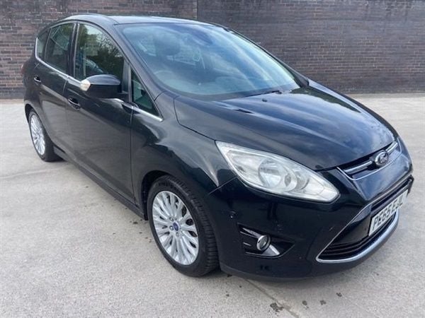 Black Used 2015 Ford C-MAX Titanium MPV | £5,495 (A bit pricey) - Image 1/1