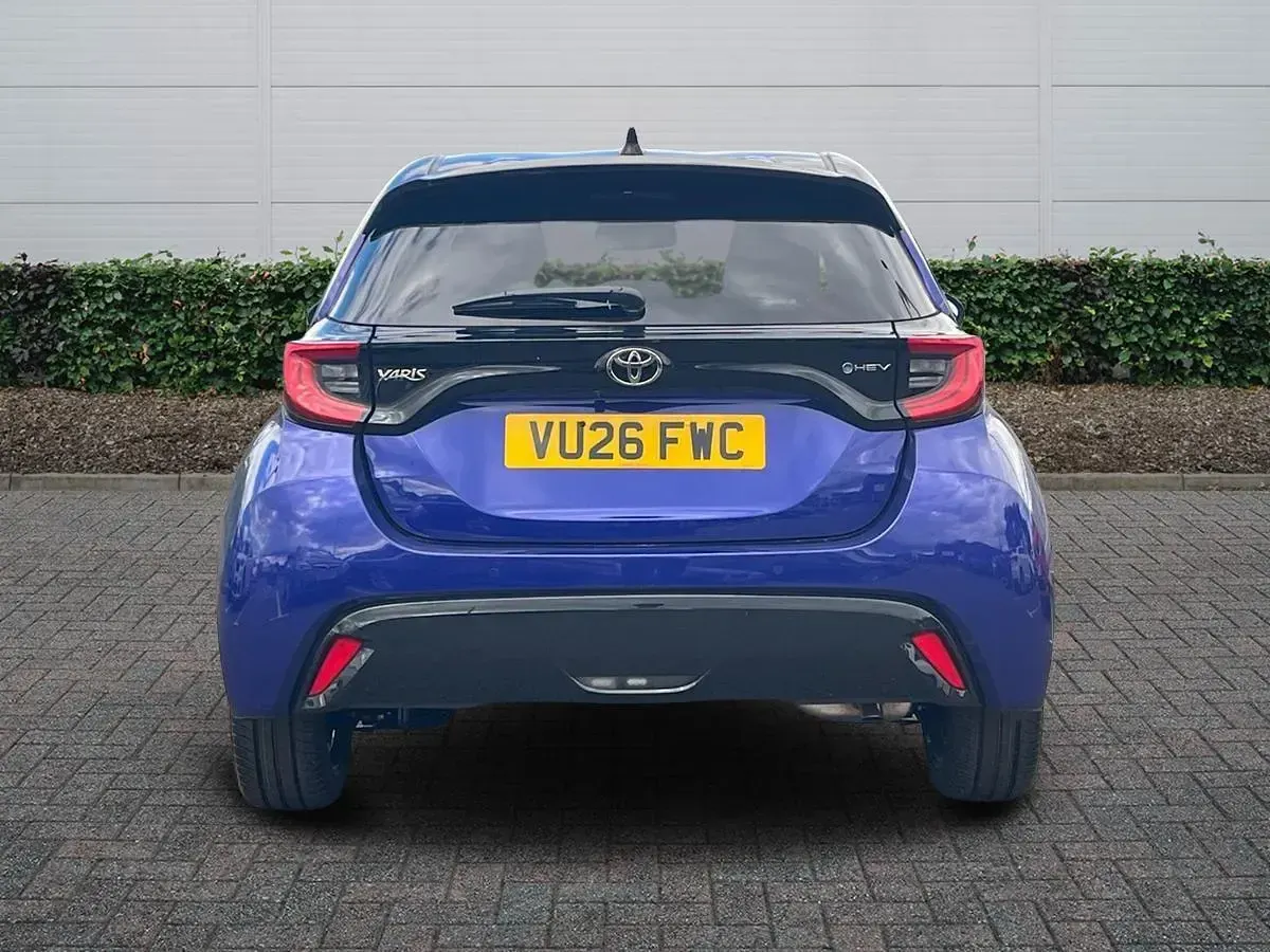 New Toyota Yaris 2026 Blue Hatchback