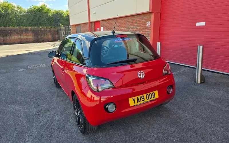 Used Vauxhall Adam 70 HP (51 kW) 2019 Red Hatchback
