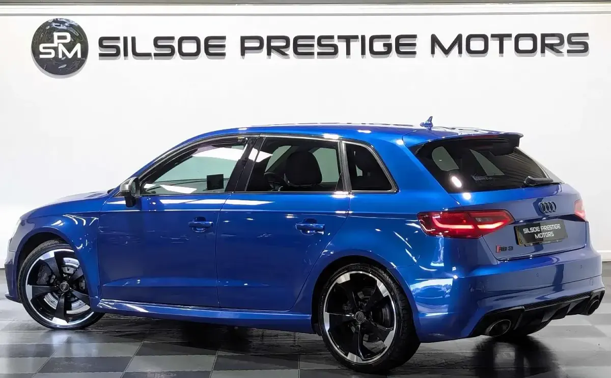 Used Audi RS3 Comfort 2015 Blue Sedan