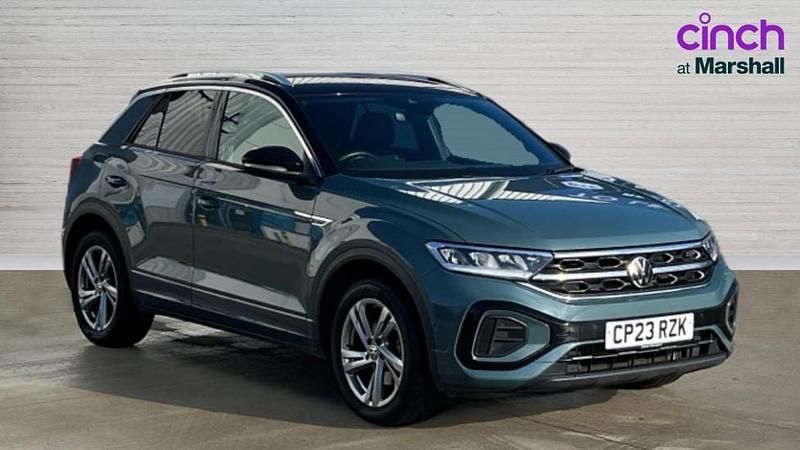 Used VW T-Roc R-line 150 HP (110 kW) 2023 Blue SUV