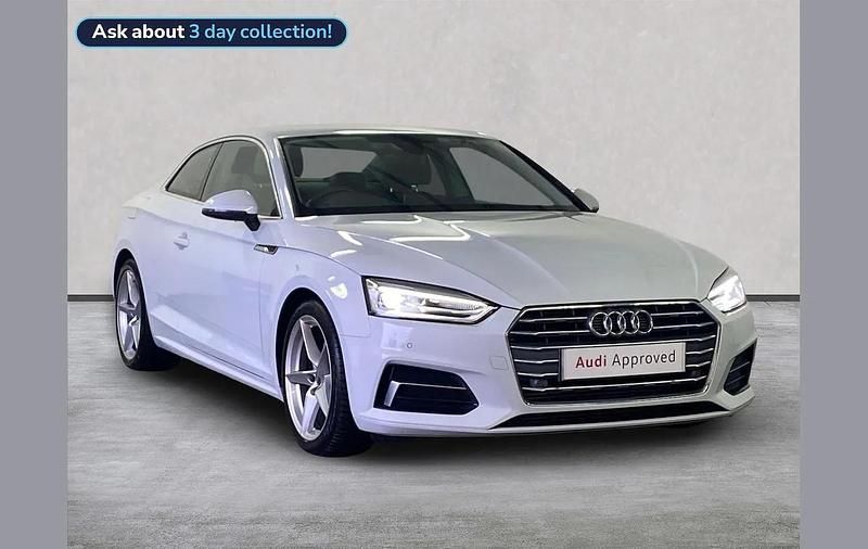 White Used 2019 Audi A5 Sport Coupe | £15,775 (Super price) - Image 1/4