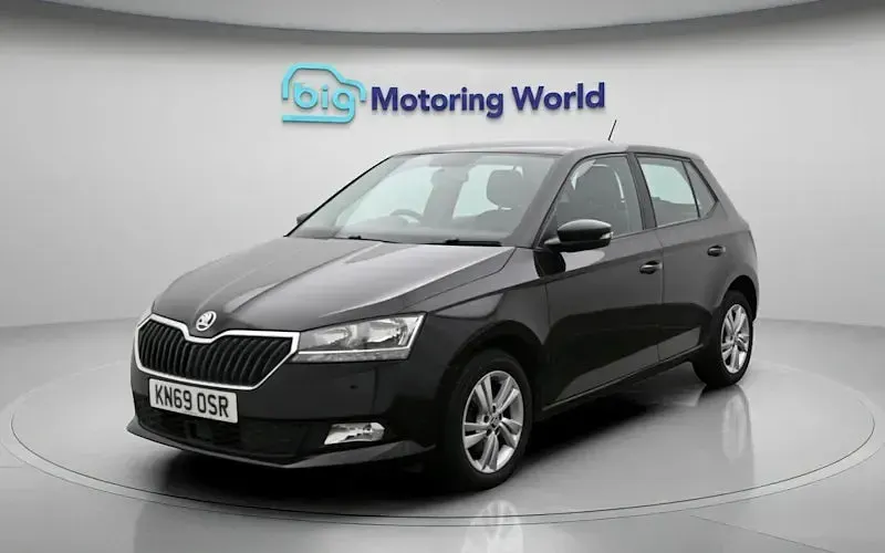 Used Skoda Fabia SE 75 HP (55 kW) 2019 Black Hatchback