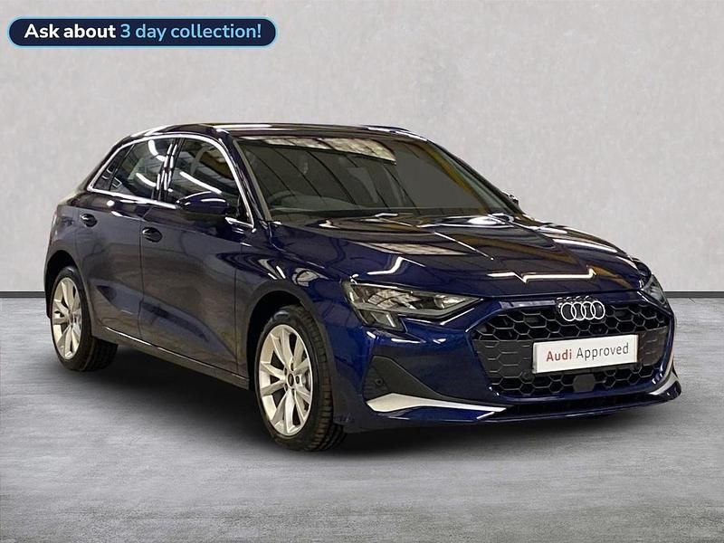 Blue Used 2025 Audi A3 e-tron Sport Hatchback | £27,730 (Super price) - Image 1/4