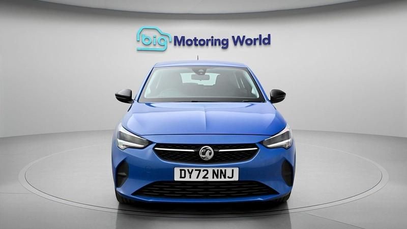 Used Vauxhall Corsa Design Edition 75 HP (55 kW) 2022 Blue Hatchback