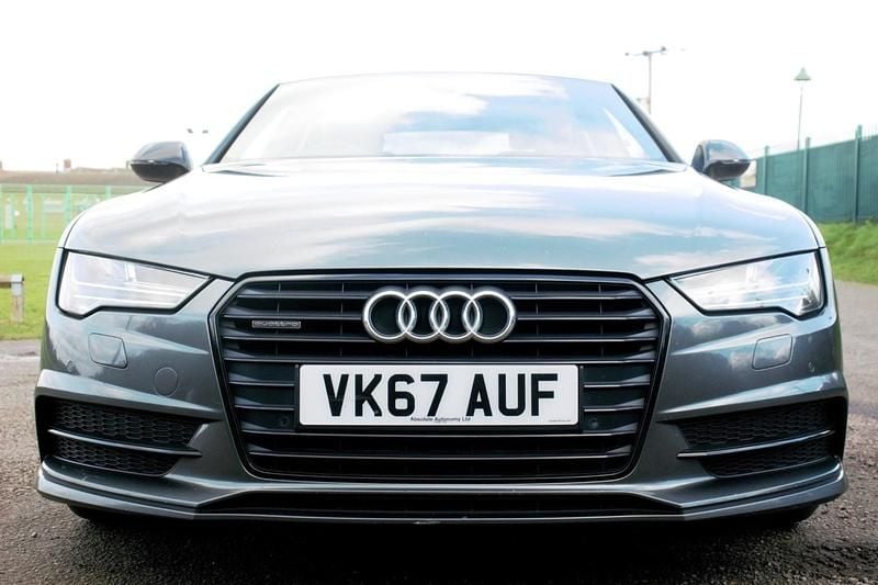 Used Audi A7 Black Edition 2017 Grey Hatchback