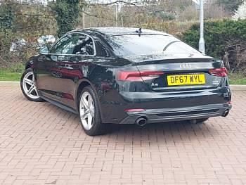 Used Audi A5 S-Line 252 HP (185 kW) 2018 Black Coupe