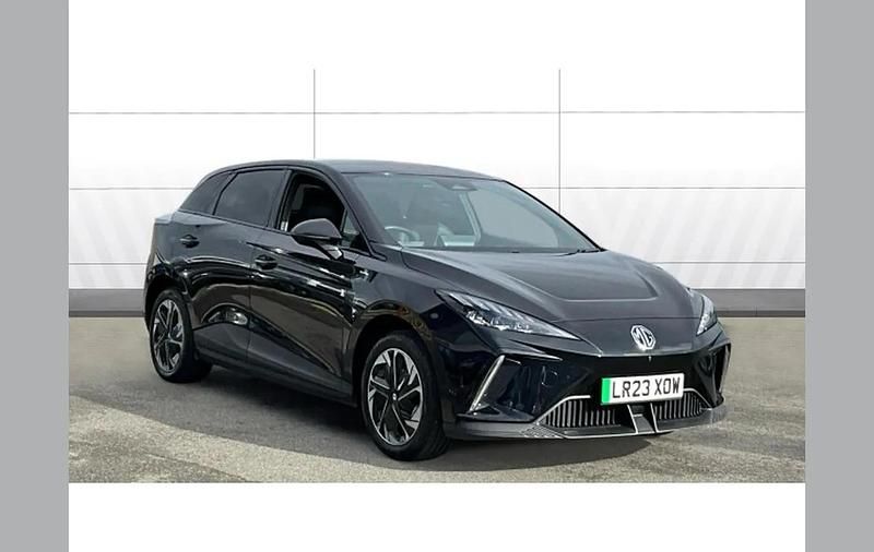 Used MG MG4 EV Trophy 150 kW (204 HP) 2023 Black Hatchback