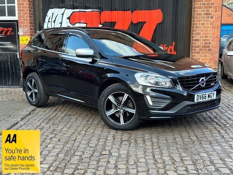 Black Used 2016 Volvo XC60 R-Design SUV | £15,999 (Fair price) - Image 1/4