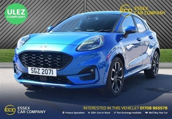 Blue Used 2020 Ford Puma ST-Line X SUV | £12,495 (Fair price) - Image 1/1