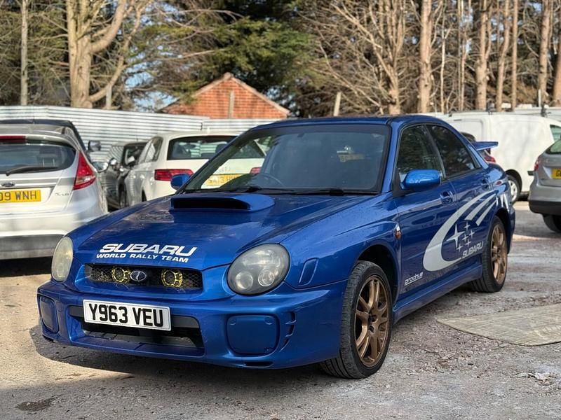 Used Subaru Impreza 2002 Blue Sedan