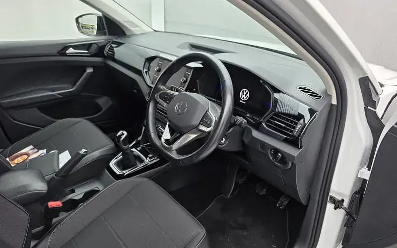Used VW T-Cross Black Edition 95 HP (69 kW) 2023 White SUV