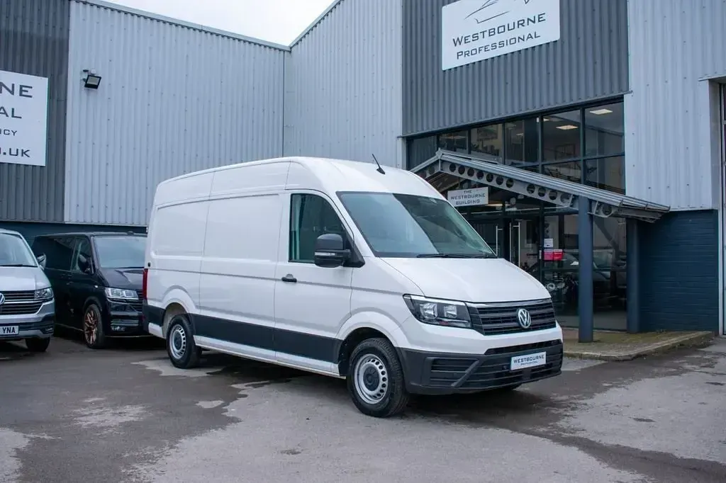Usado VW Crafter Trendline 140 HP (102 kW) 2023 Branco Van