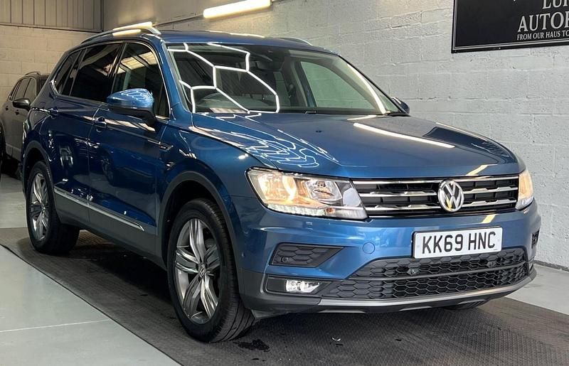 Used VW Tiguan Allspace Match 150 HP (110 kW) 2019 Blue SUV