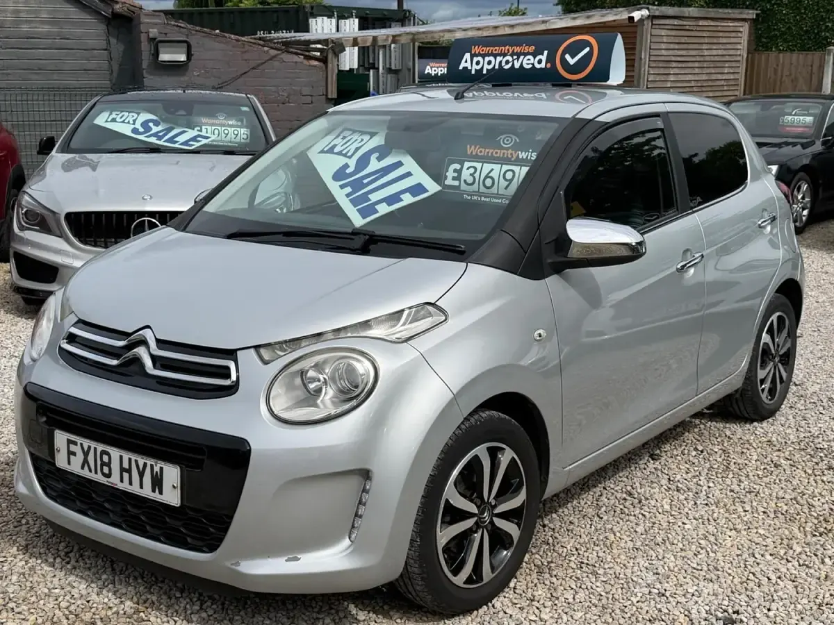 Used Citroën C1 Flair 82 HP (60 kW) 2018 Grey Hatchback