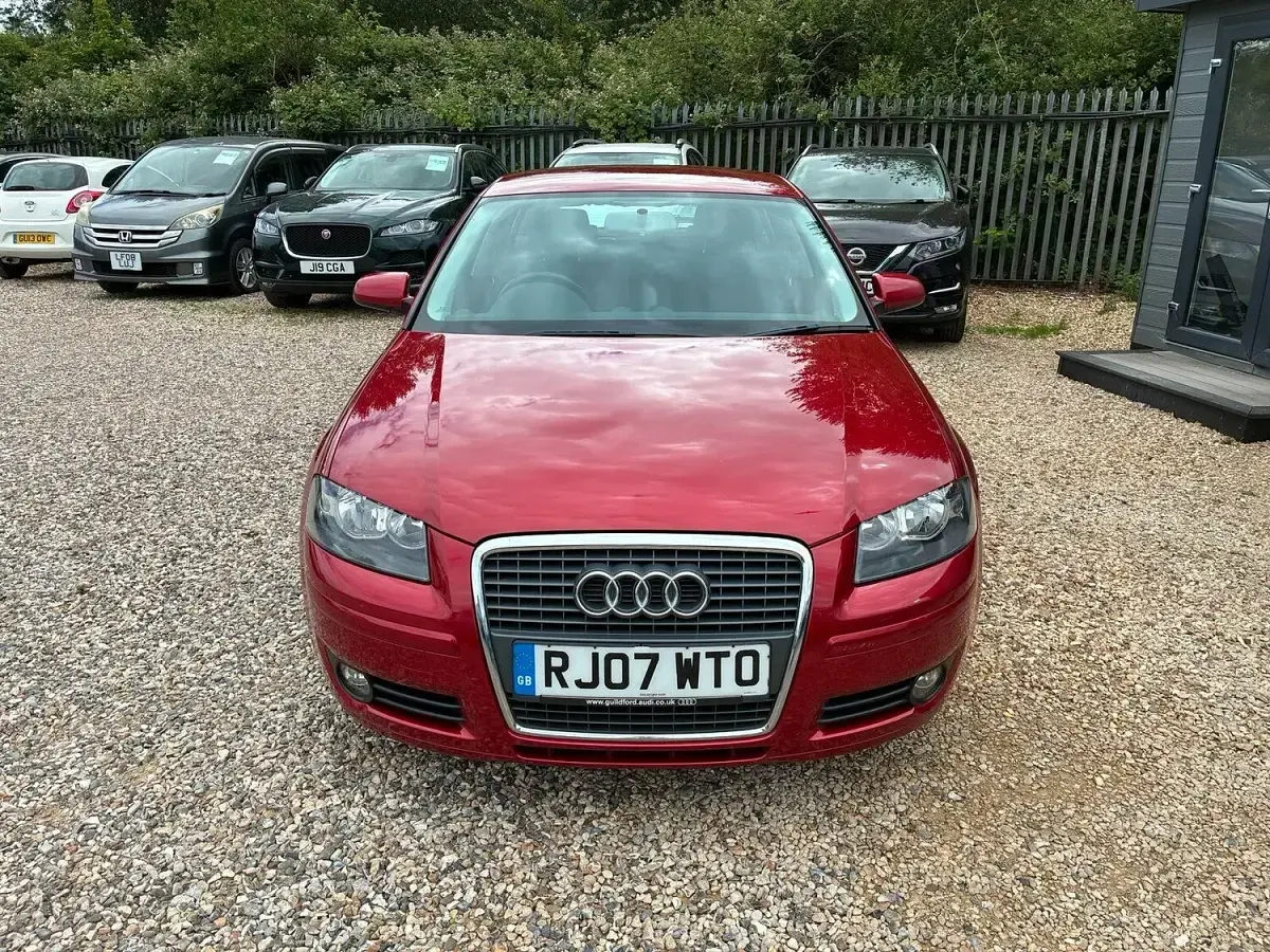 Used Audi A3 160 HP (117 kW) 2007 Red Hatchback