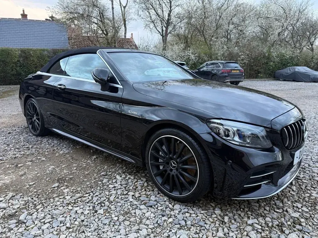 Used Mercedes C43 AMG Premium Plus 390 HP (286 kW) 2018 Black Cabriolet