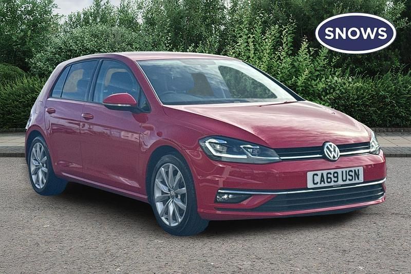 Used VW Golf VIII GT 150 HP (110 kW) 2020 Red Hatchback