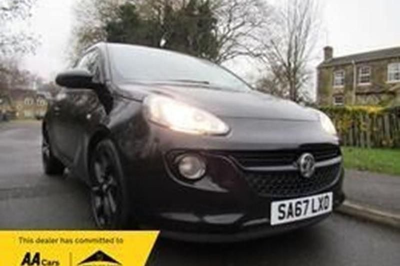 Used Vauxhall Adam S 70 HP (51 kW) 2017 Black Hatchback