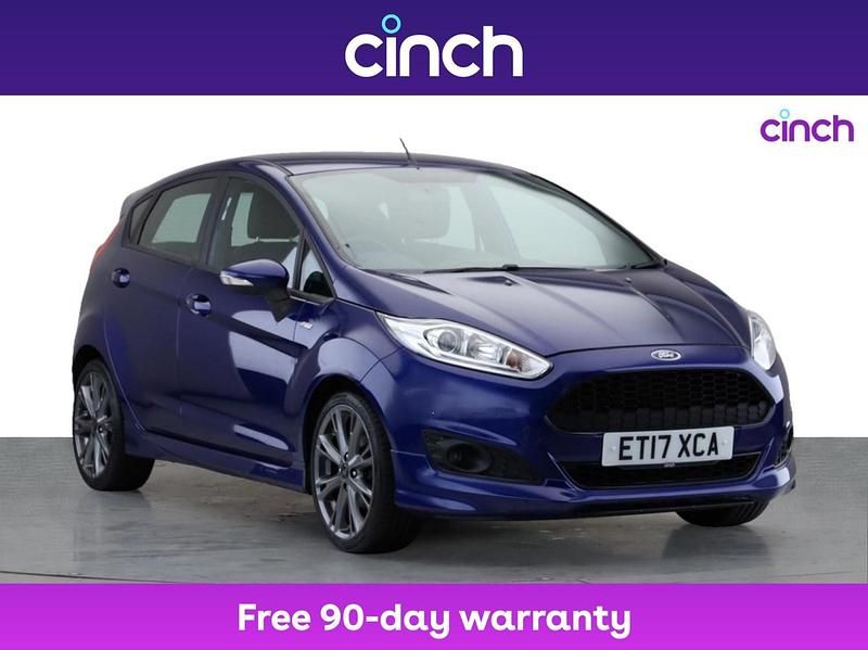 Blue Used 2017 Ford Fiesta ST-Line Hatchback | £7,749 (Fair price) - Image 1/3