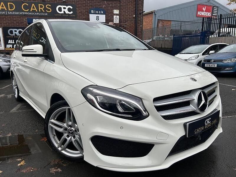 White Used 2018 Mercedes B200 AMG line MPV | £8,295 (Fair price) - Image 1/4