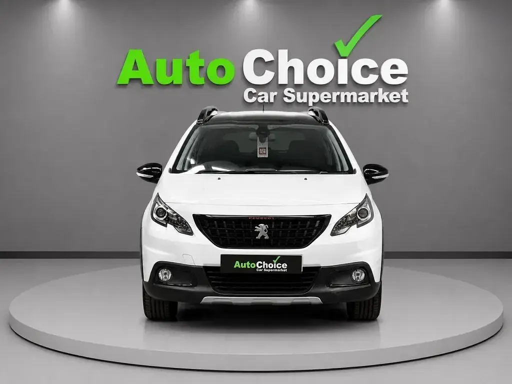 Used Peugeot 2008 GT-line 110 HP (80 kW) 2019 White SUV